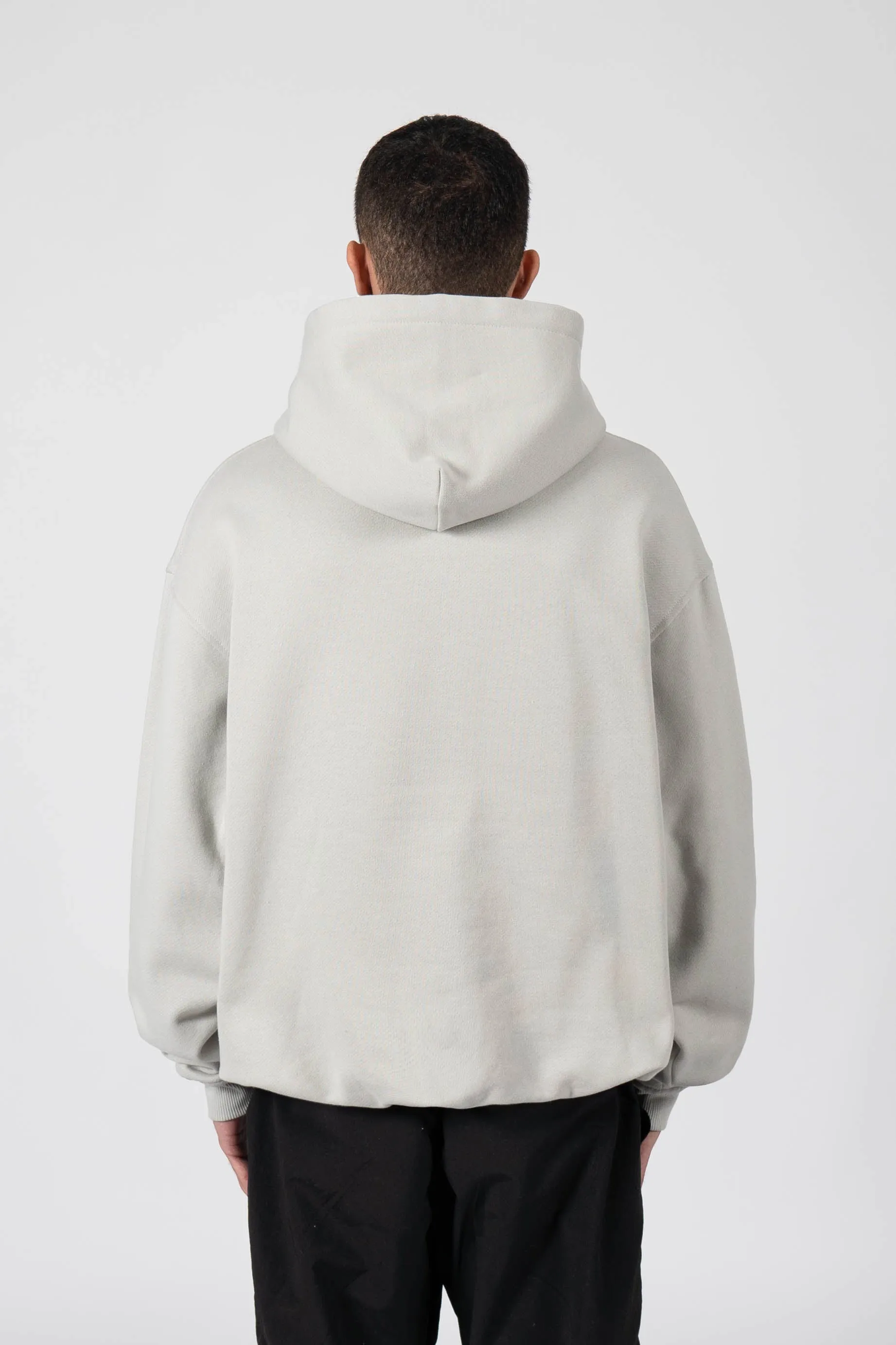 % SMALL LOGO 2015 WHITE LIGHT GREY FRONTZIP %