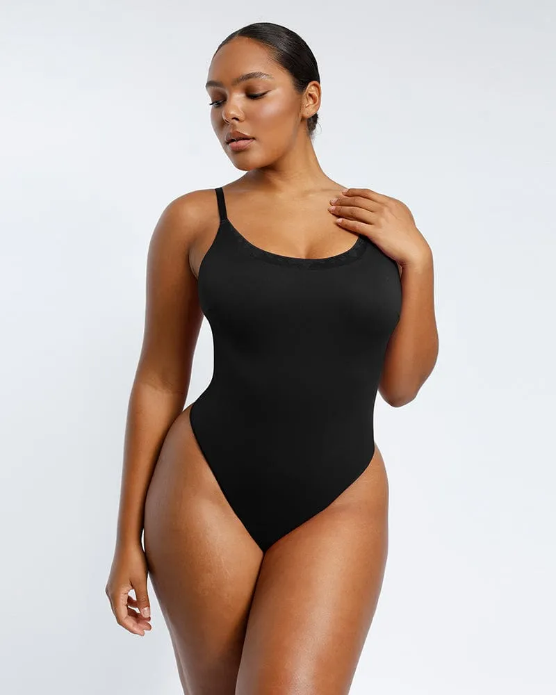 1 Cami Thong Bodysuit   1 Front Slit Flare Legging