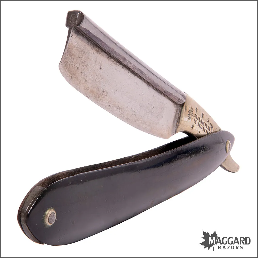 #1101 Vintage Pair Straight Razors - GEBR. DITTMAR Heilbronn ca. 1845