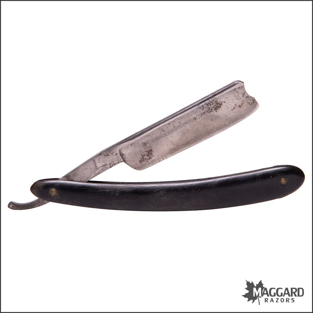 #1110 Vintage Straight Razor - Wade & Butcher, 13/16 