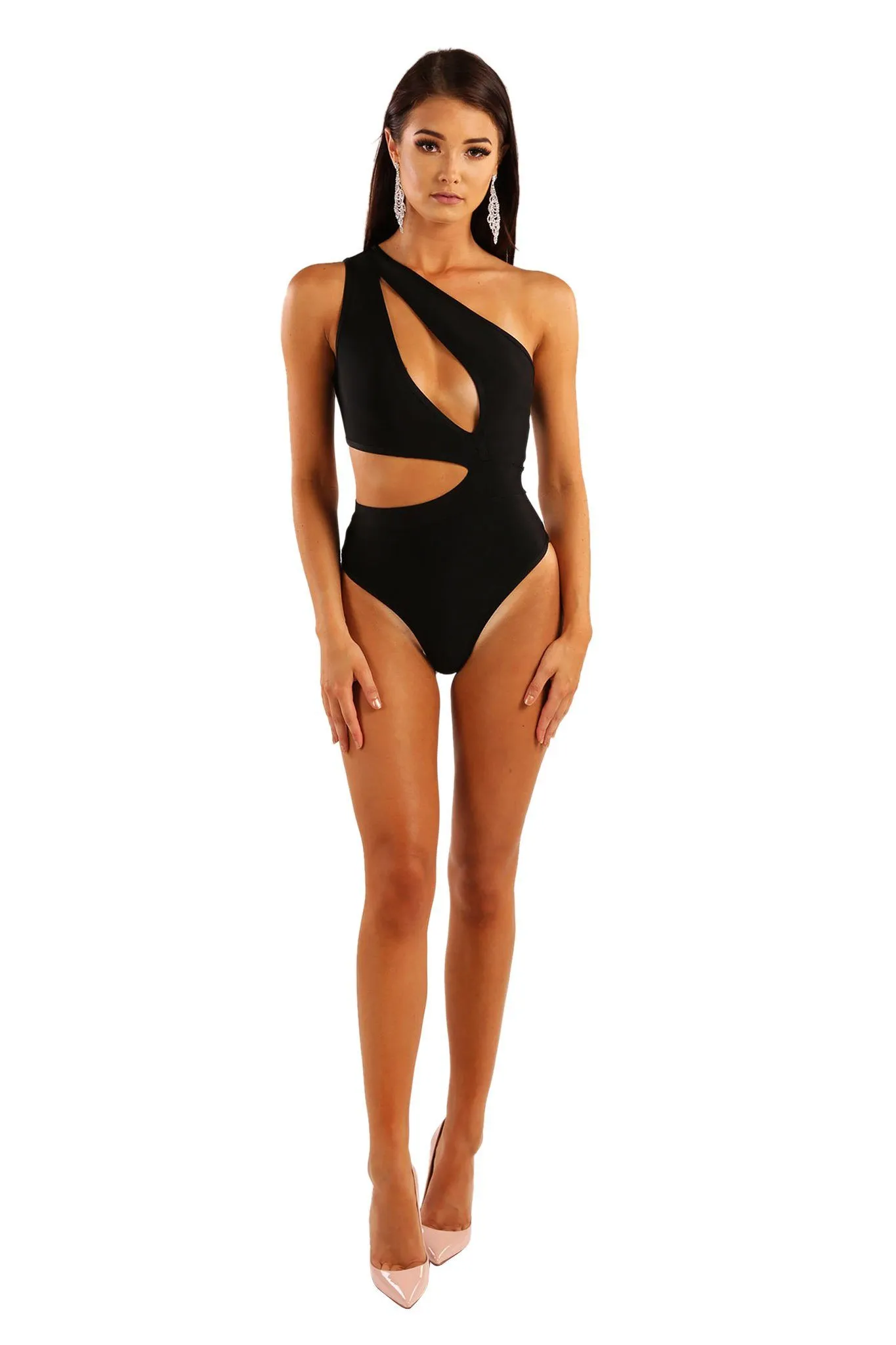 Adriana Bodysuit - Black (L - Clearance Sale)