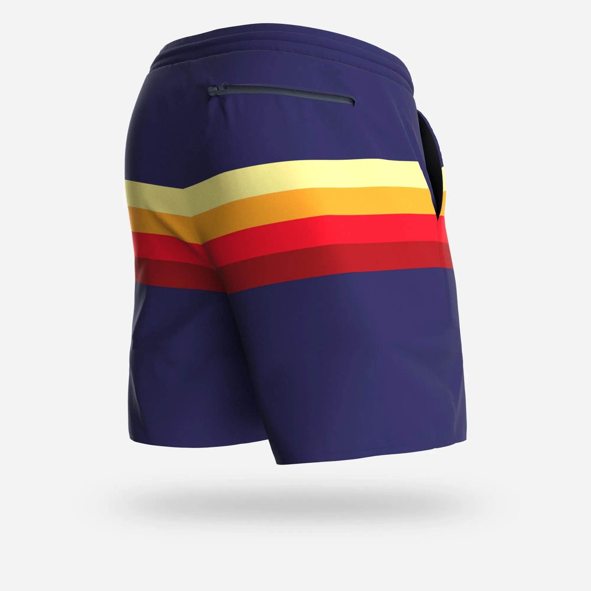 AGUA VOLLEY 2n1 SHORT : RETROSTRIPE NAVY