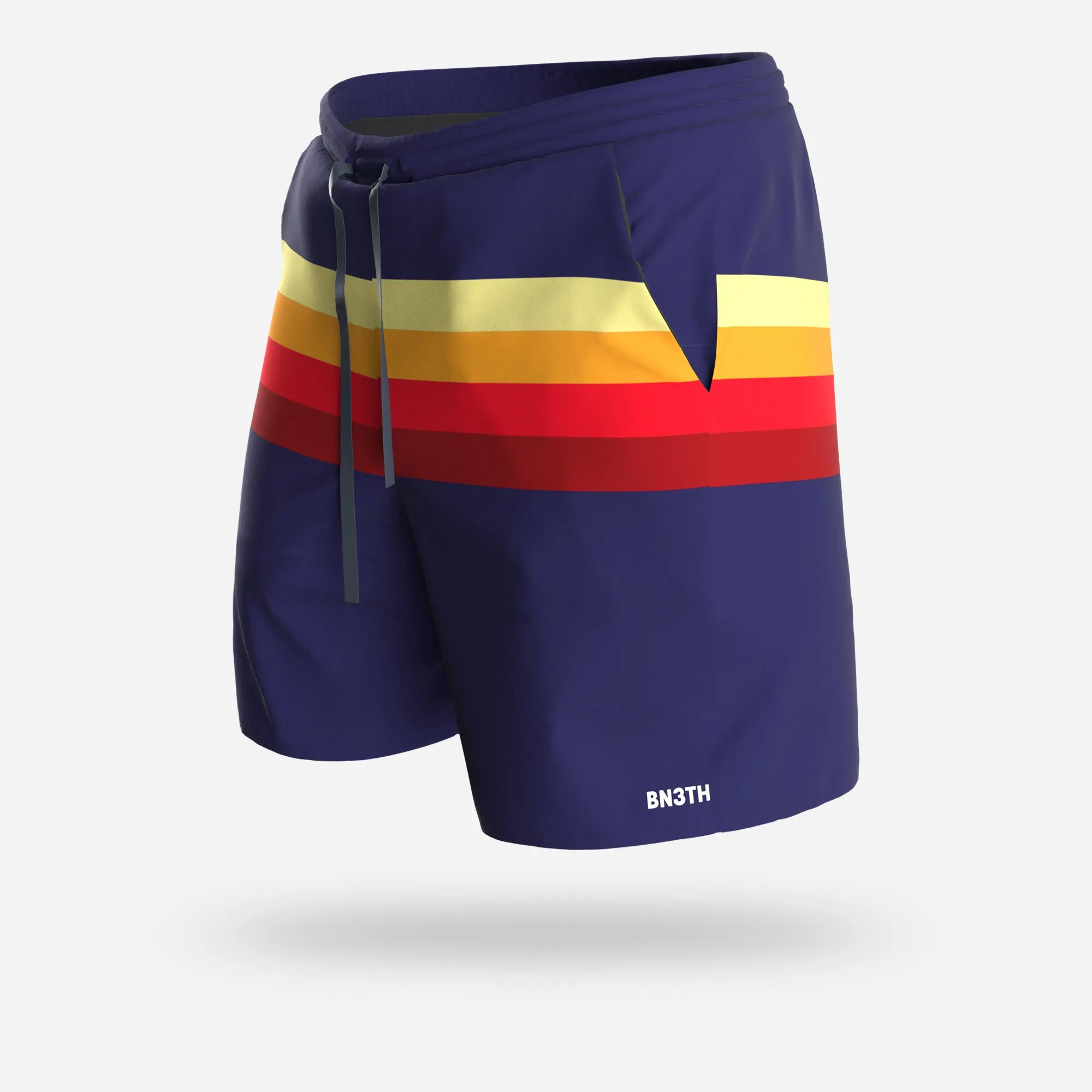 AGUA VOLLEY 2n1 SHORT : RETROSTRIPE NAVY