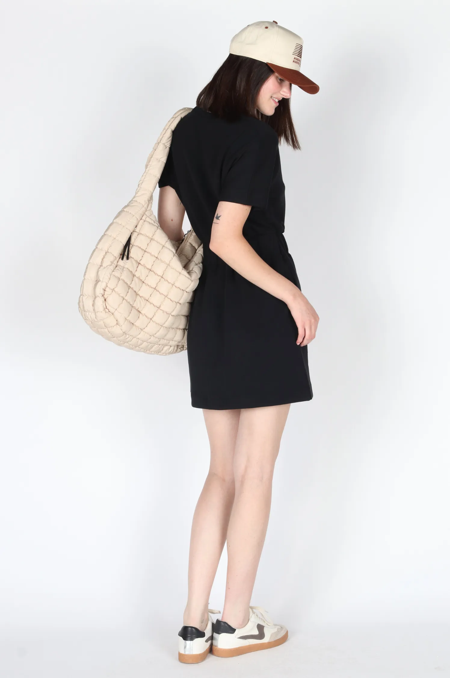 Aire Cinched T-Shirt Dress