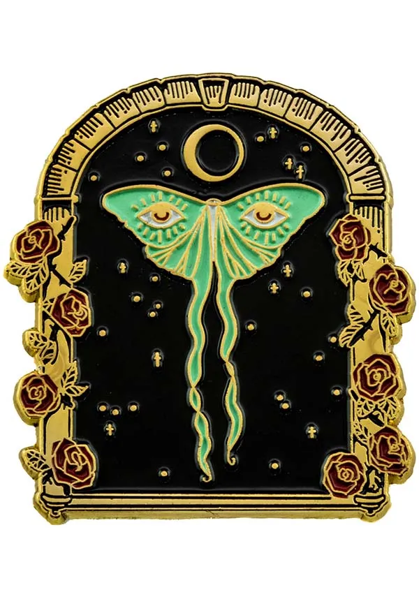 All Seeing Luna Moth | ENAMEL PIN