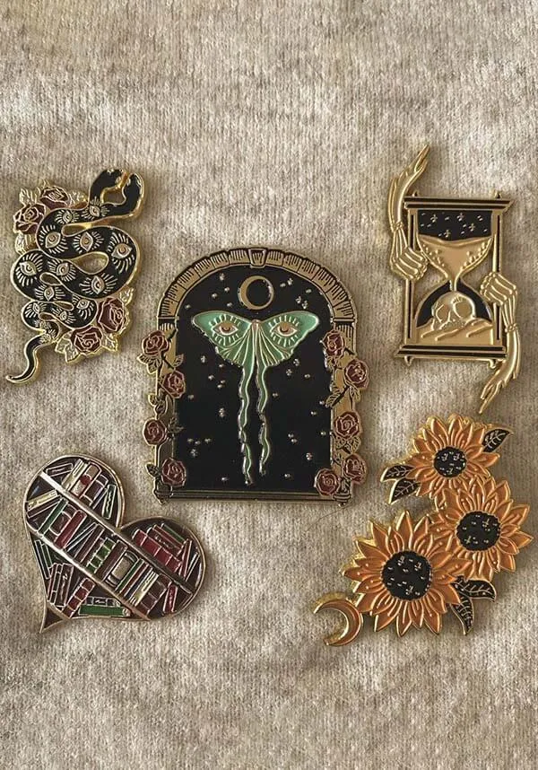 All Seeing Luna Moth | ENAMEL PIN