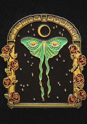 All Seeing Luna Moth | ENAMEL PIN