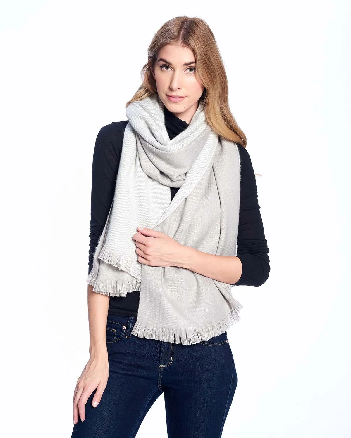 Alpaca Wrap Reversible - Polar Drift