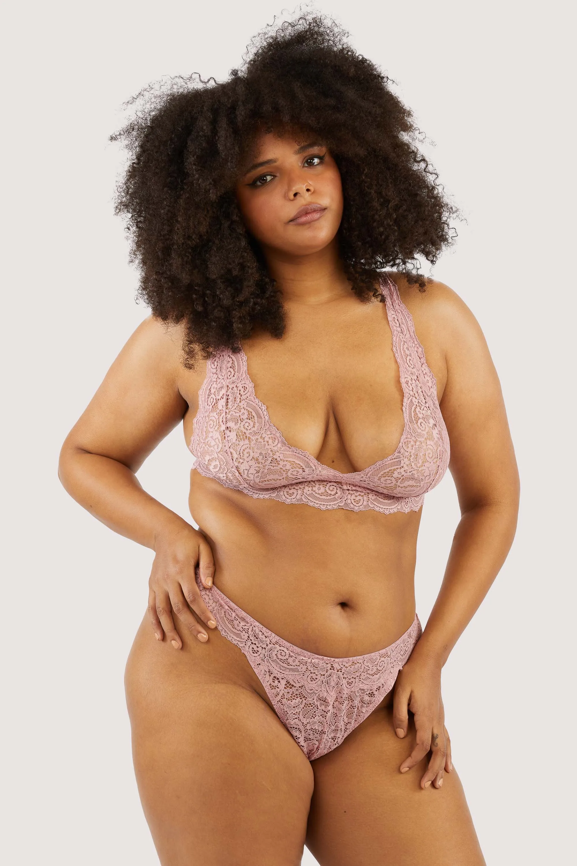 Ariana Ash Rose Lace Bralette