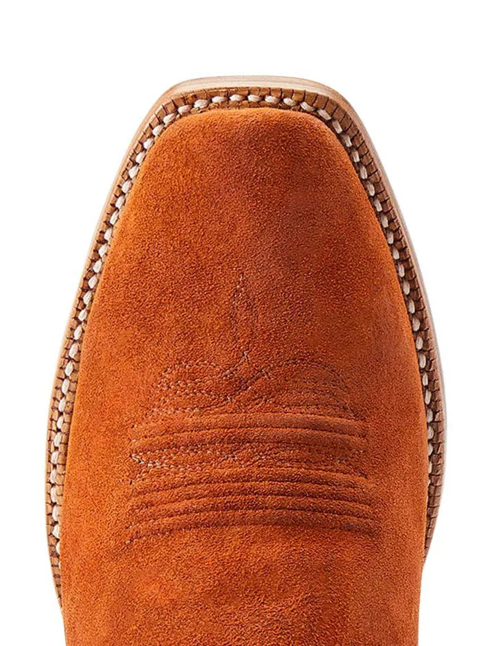 Ariat 10044524 Mens Futurity Showman Western Boot Dark Copper Roughout