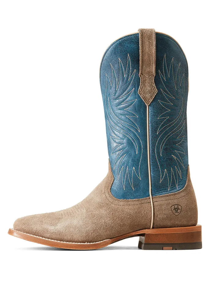 Ariat 10047071 Mens Circuit Rockridge Western Boot Smokey Roughout