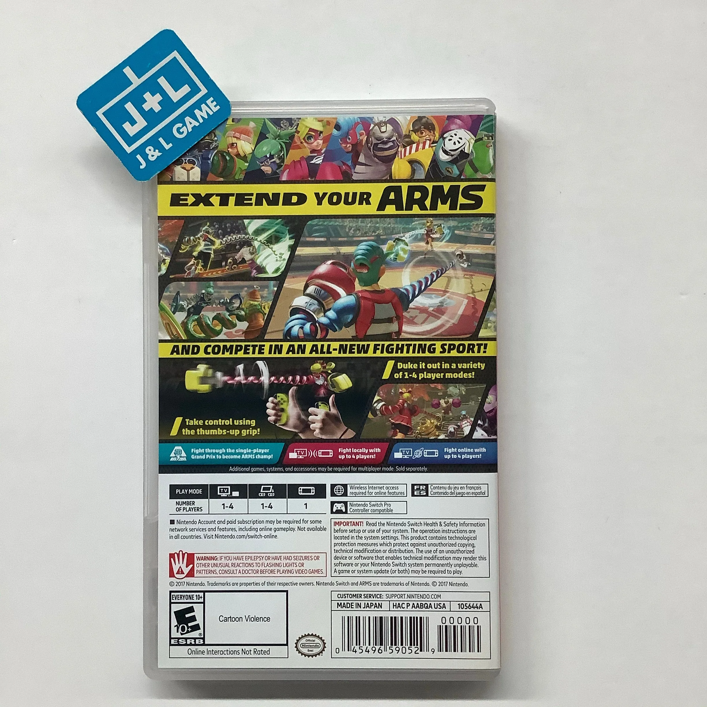 ARMS - (NSW) Nintendo Switch [Pre-Owned]