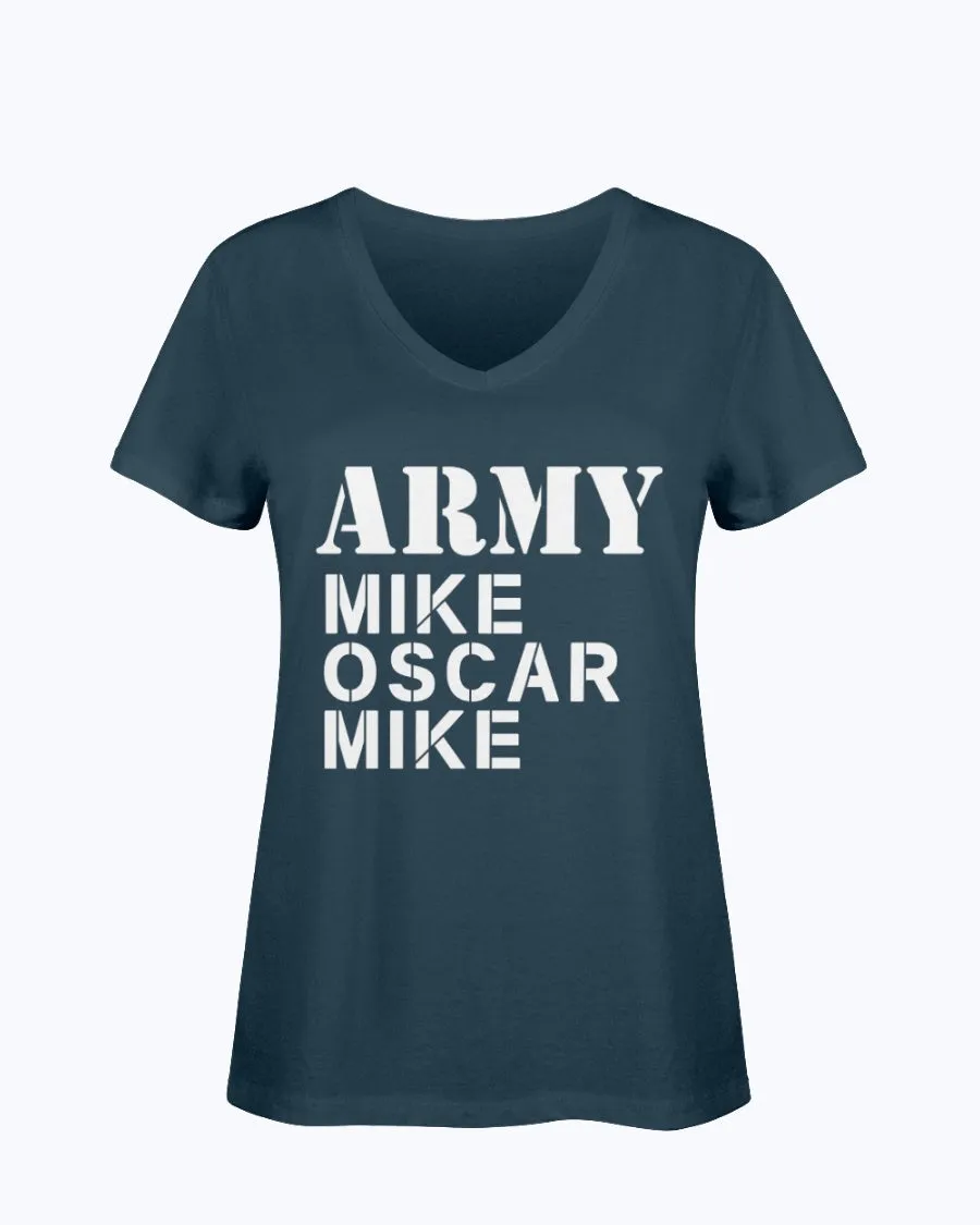 Army Mom NATO Alphabet T-shirts