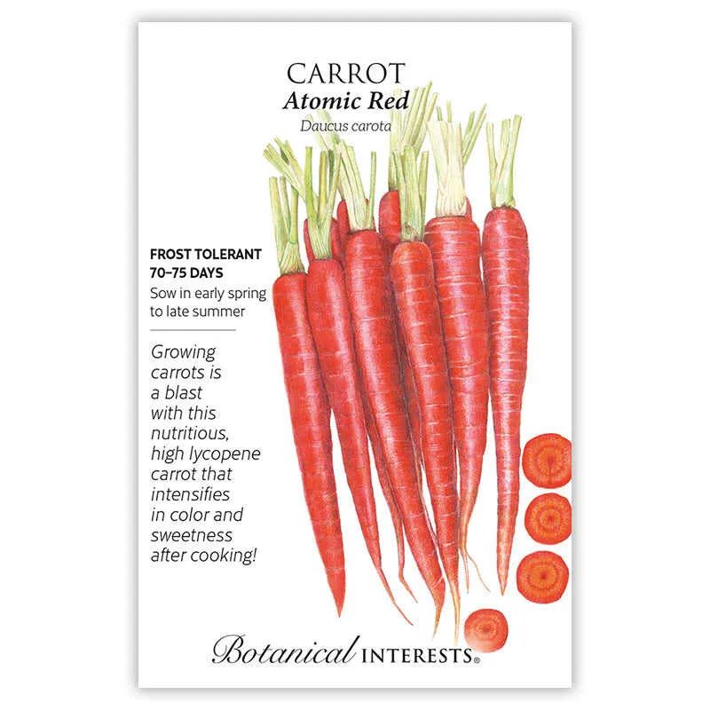 Atomic Red Carrot Seeds