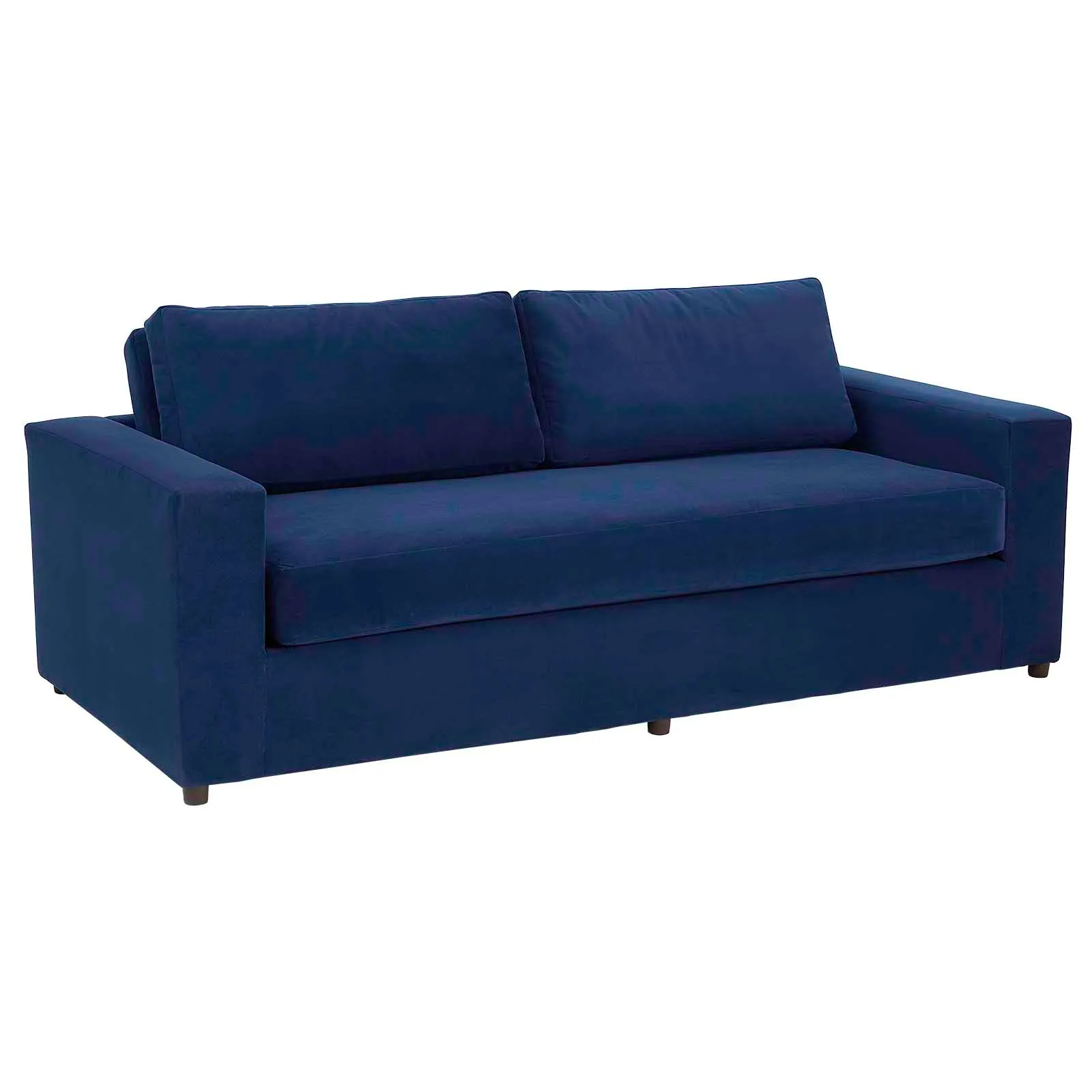 Avendale Velvet Sofa – Made in the USA With Bench Seat Cushion by Modway