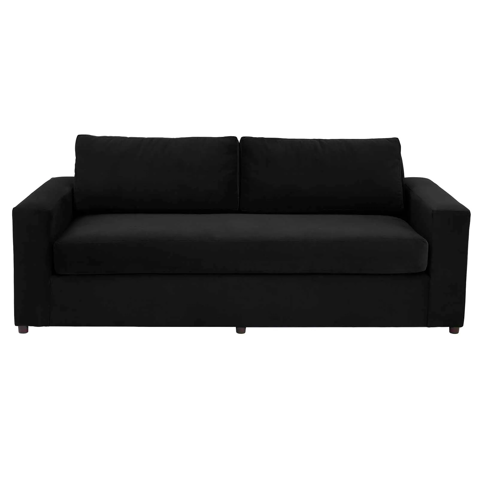 Avendale Velvet Sofa – Made in the USA With Bench Seat Cushion by Modway