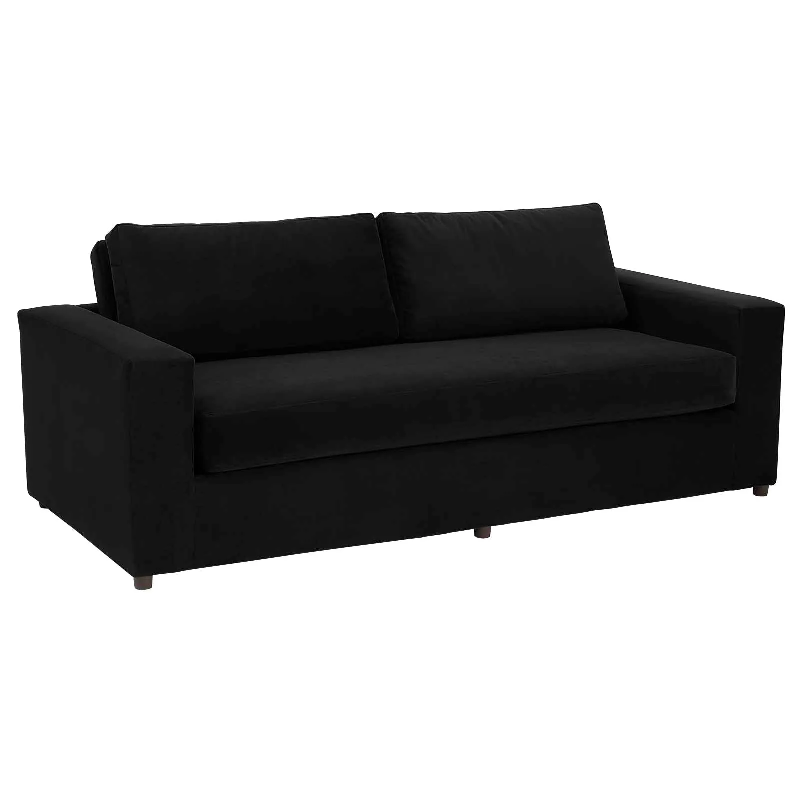 Avendale Velvet Sofa – Made in the USA With Bench Seat Cushion by Modway