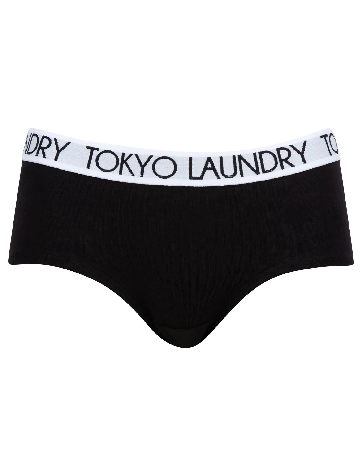 Ayal (3 Pack) Cotton Assorted Short Boxer Briefs in Light Grey Marl / Jet Black / Mid Grey Marl - Tokyo Laundry