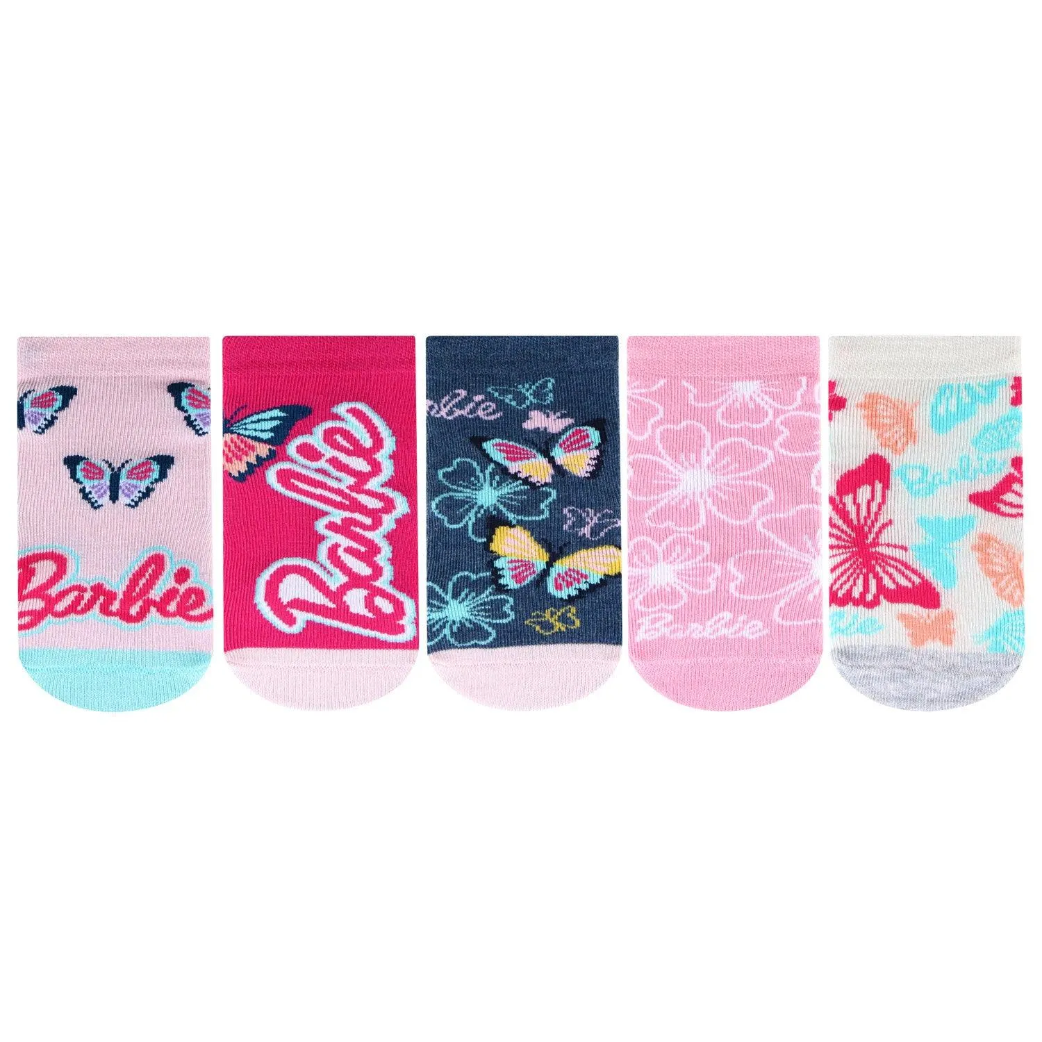 Barbie Newborn Baby Socks - Pack Of 5