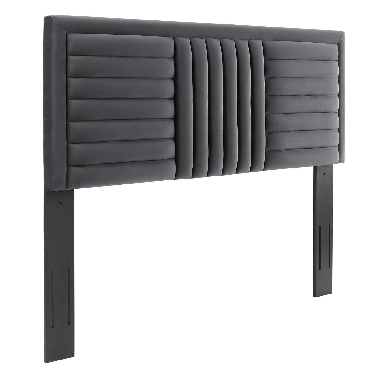 Believe Channel Tufted Performance Velvet Headboard by Modway