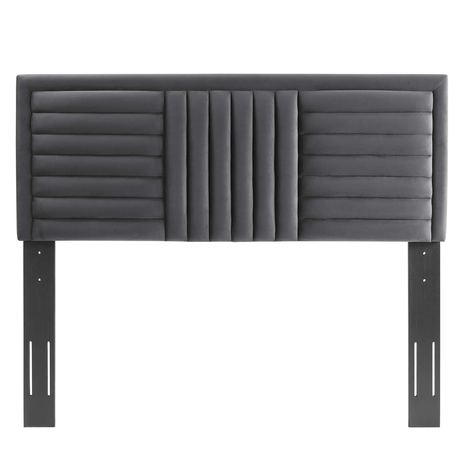 Believe Channel Tufted Performance Velvet Headboard by Modway