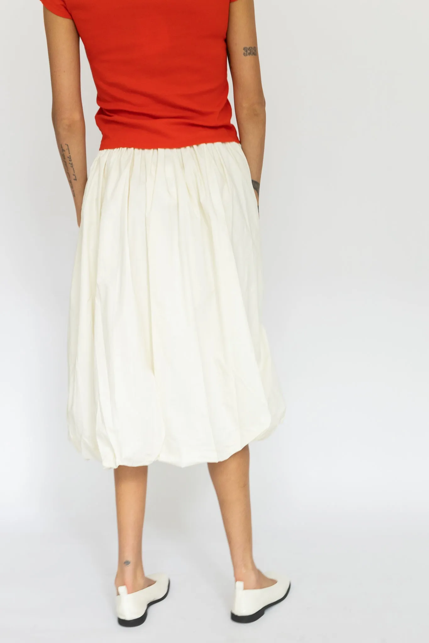 Bella Bubble Skirt | Cream