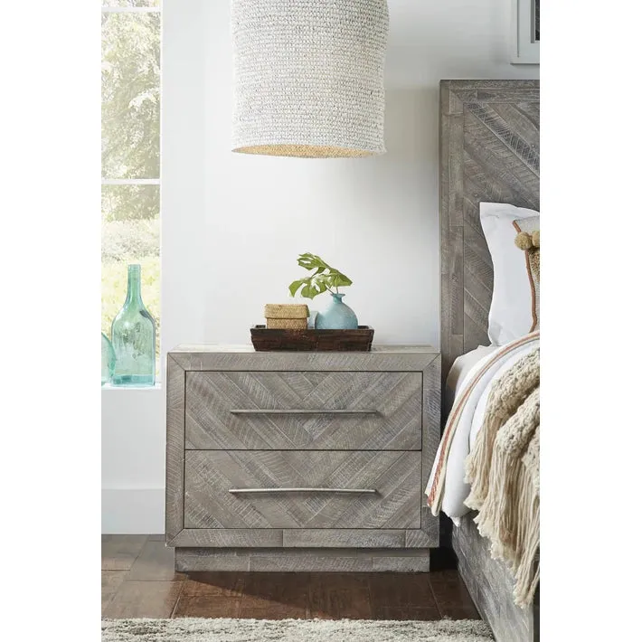 Belle Latte Grey Night Stand