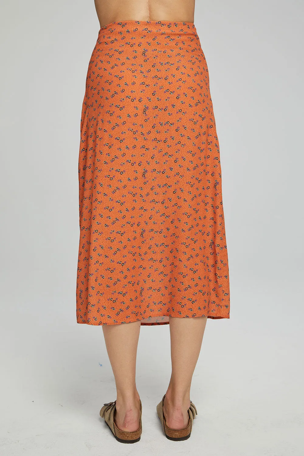 Belle Midi Skirt - Tigerlily