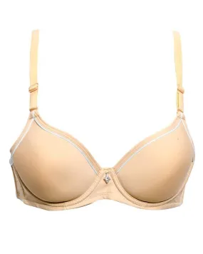 Best For Bridals Bra Collection SH3002 Skin - Single Padded,Under Wired Bra - By Sister Hood