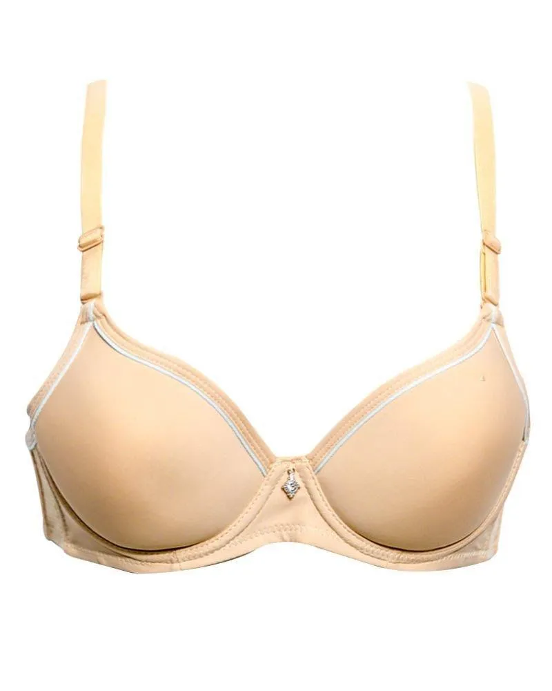 Best For Bridals Bra Collection SH3002 Skin - Single Padded,Under Wired Bra - By Sister Hood