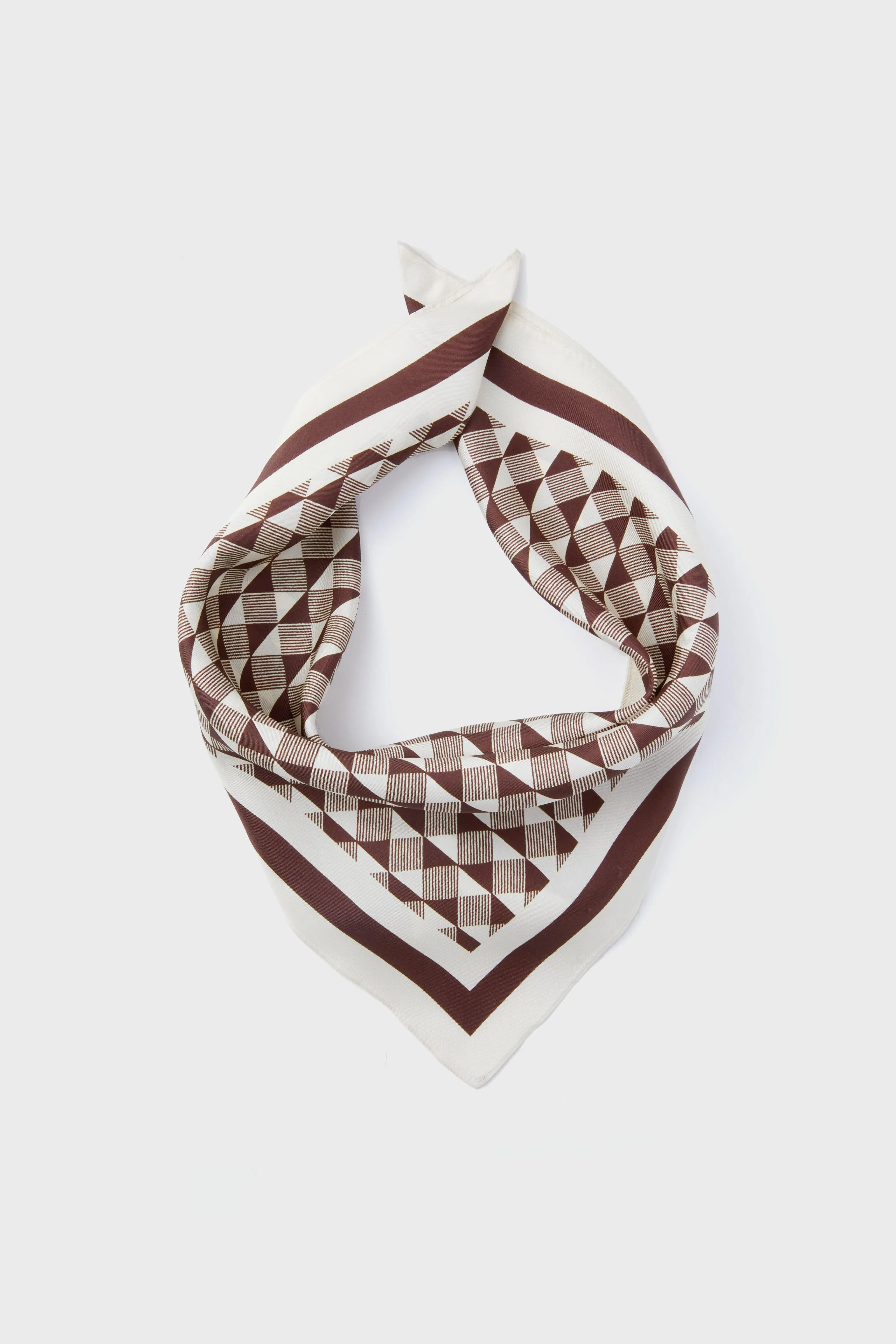 Birch Domino Silk Scarf