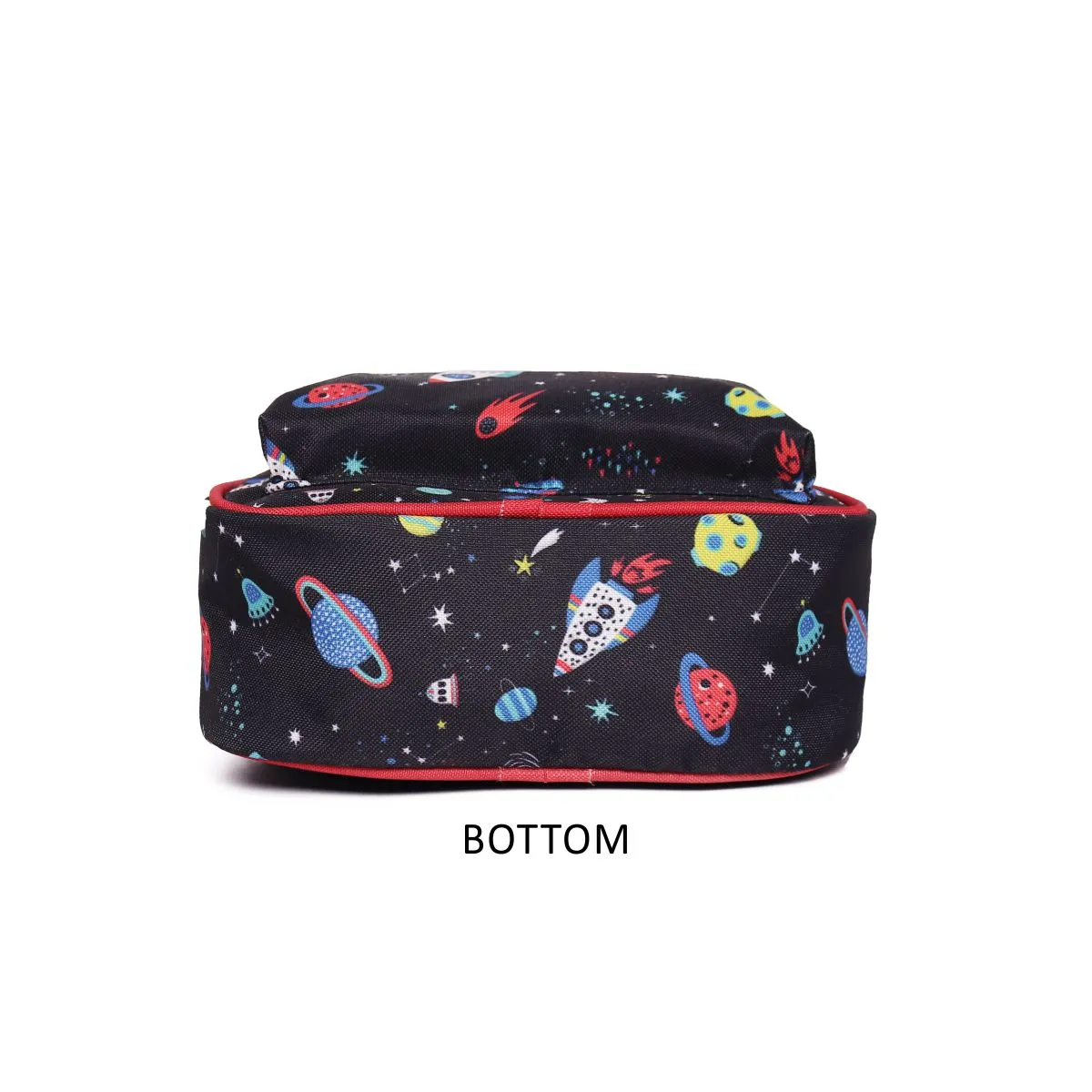 Black Space Print Backpack / Kids Backpack