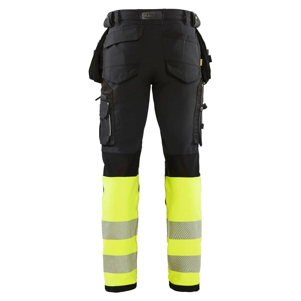 Blaklader 1993 Hi-Vis 4-Way Stretch Holster Pocket Work Trousers