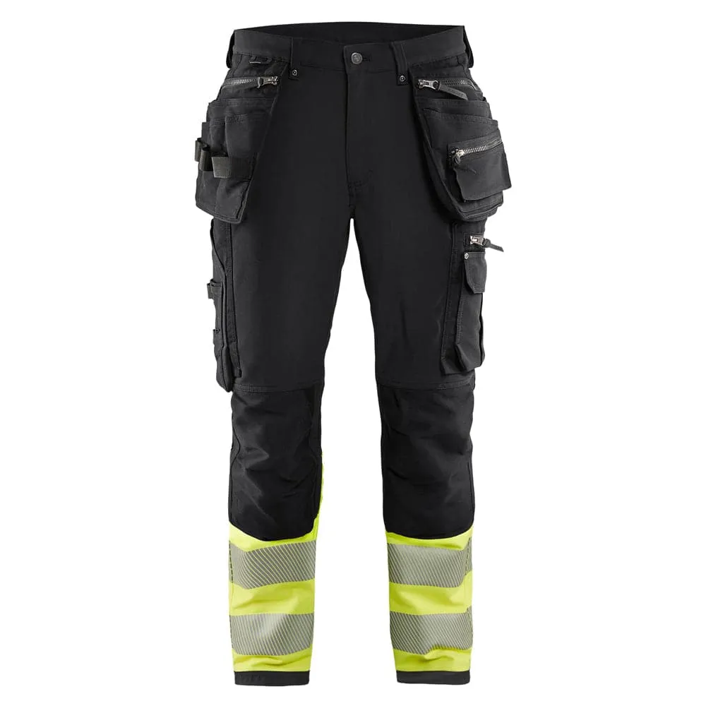 Blaklader 1993 Hi-Vis 4-Way Stretch Holster Pocket Work Trousers