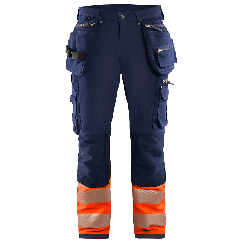 Blaklader 1993 Hi-Vis 4-Way Stretch Holster Pocket Work Trousers