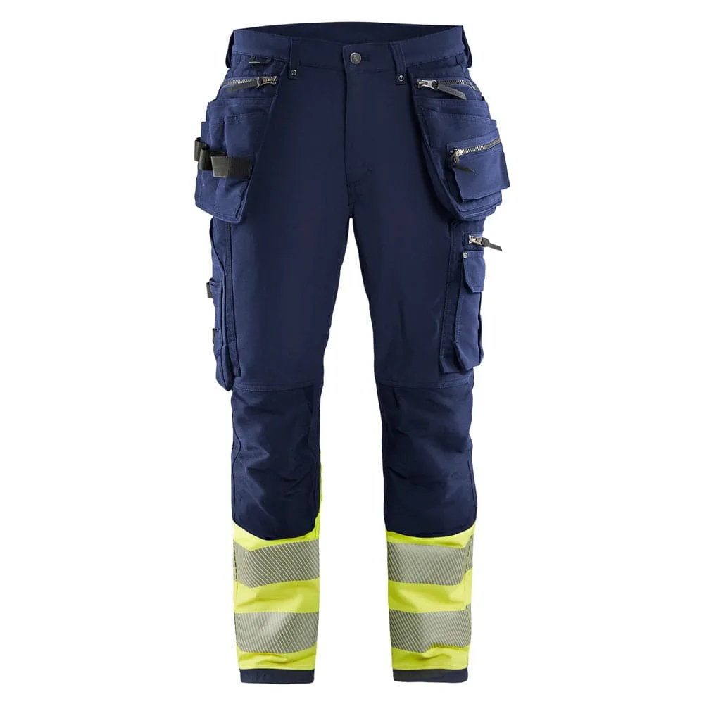 Blaklader 1993 Hi-Vis 4-Way Stretch Holster Pocket Work Trousers