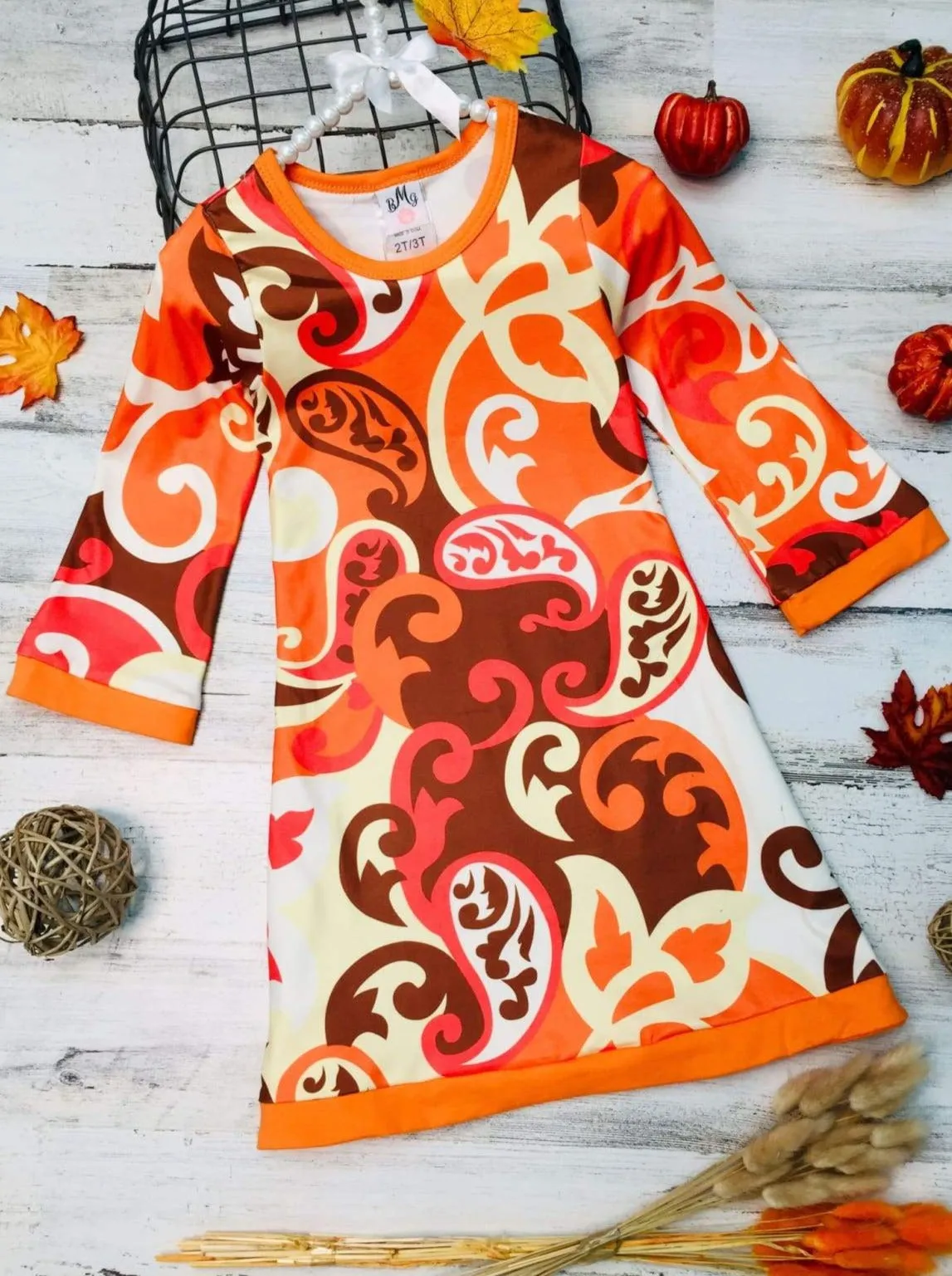 Boho Fall Vibes Twiggy Dress