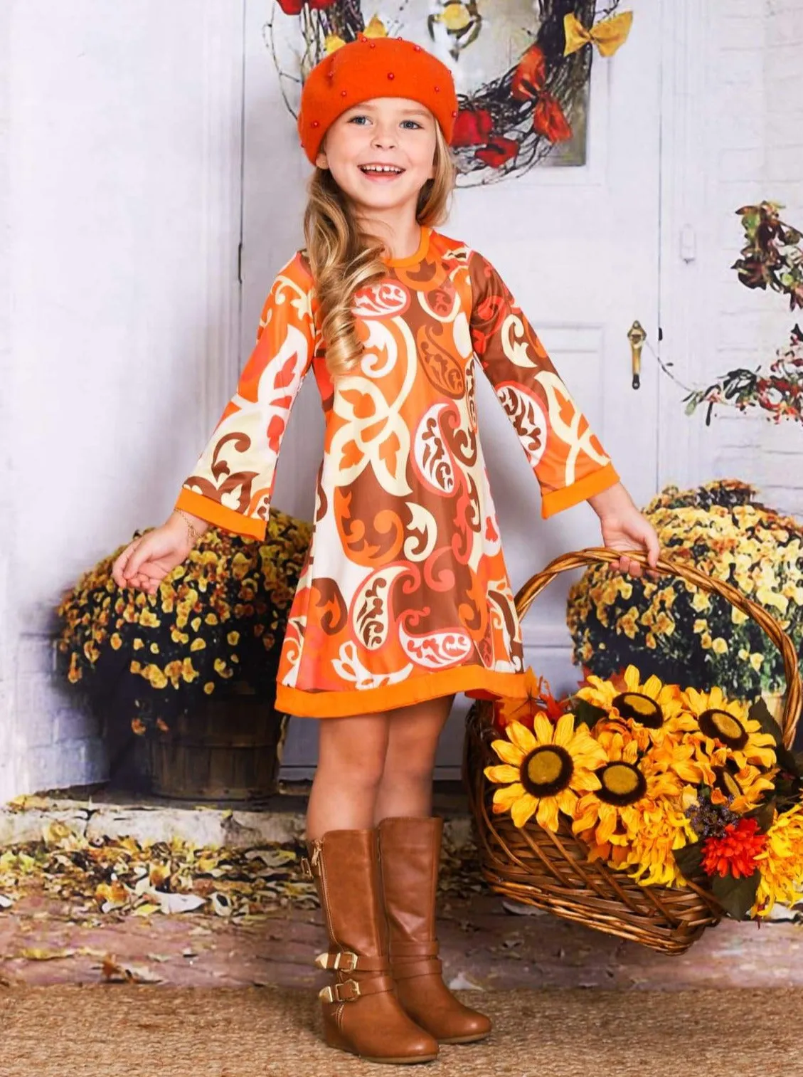 Boho Fall Vibes Twiggy Dress