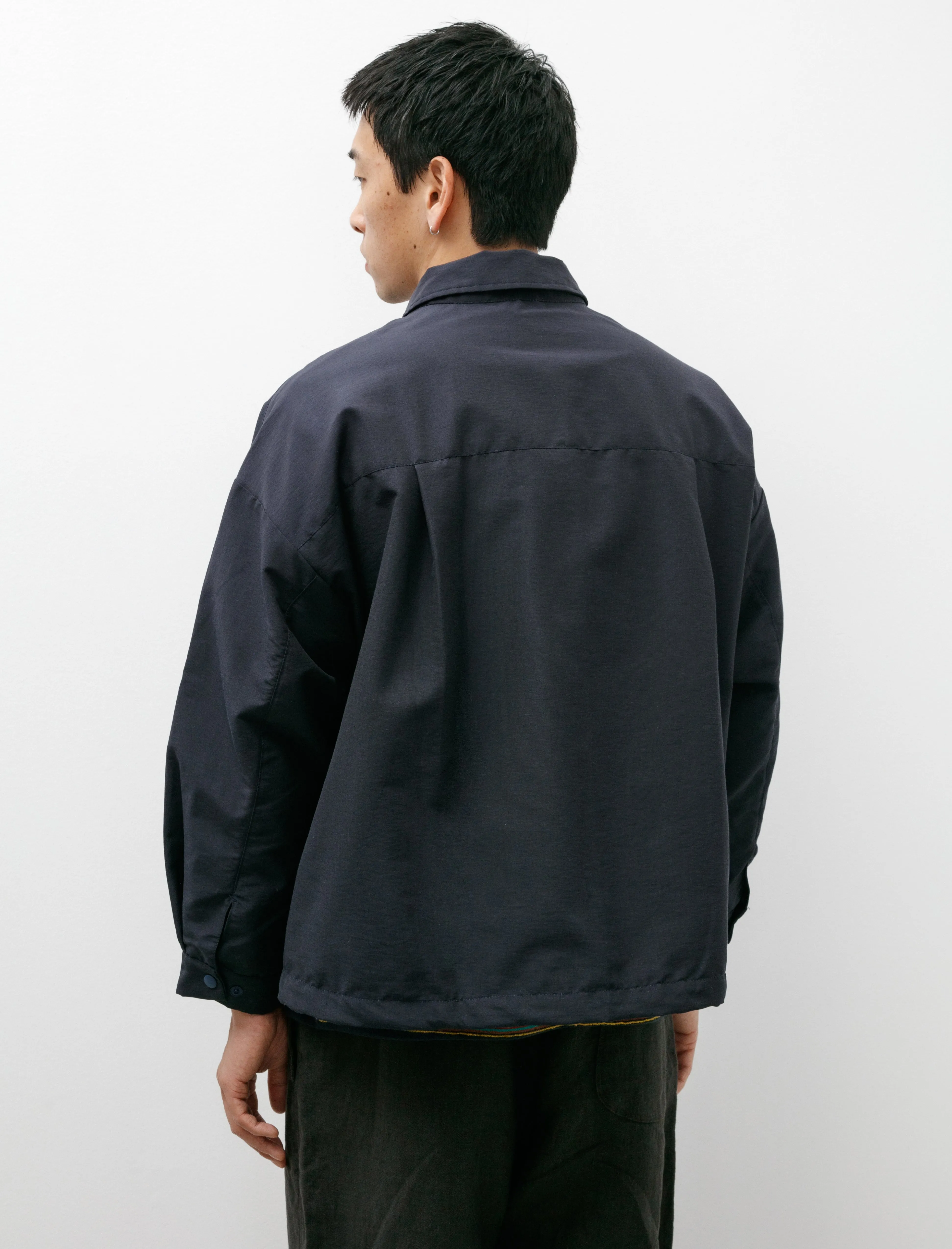 Boxy Swing Jacket Navy Water Repellent