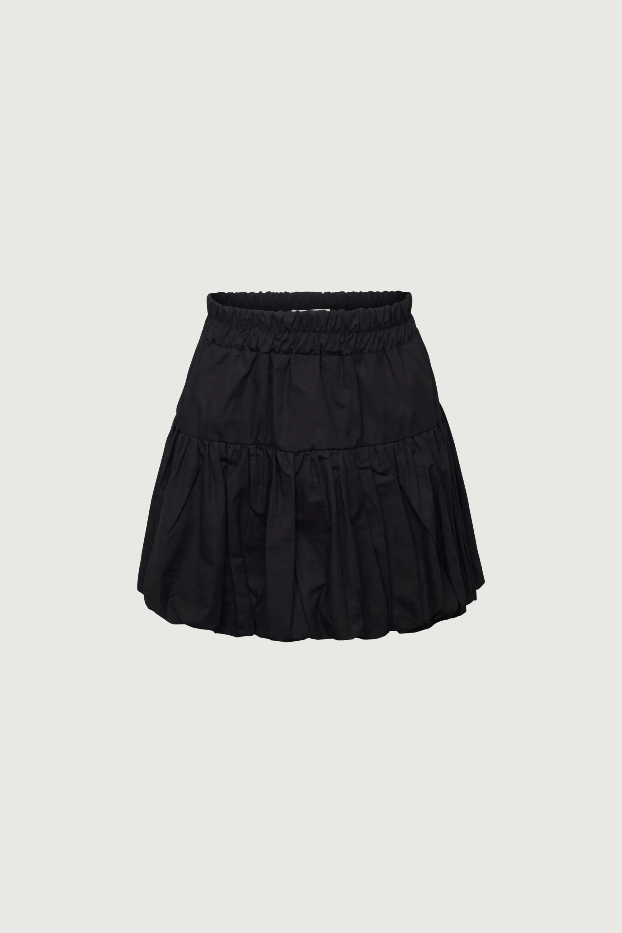 BUBBLE HEM MINI SKIRT