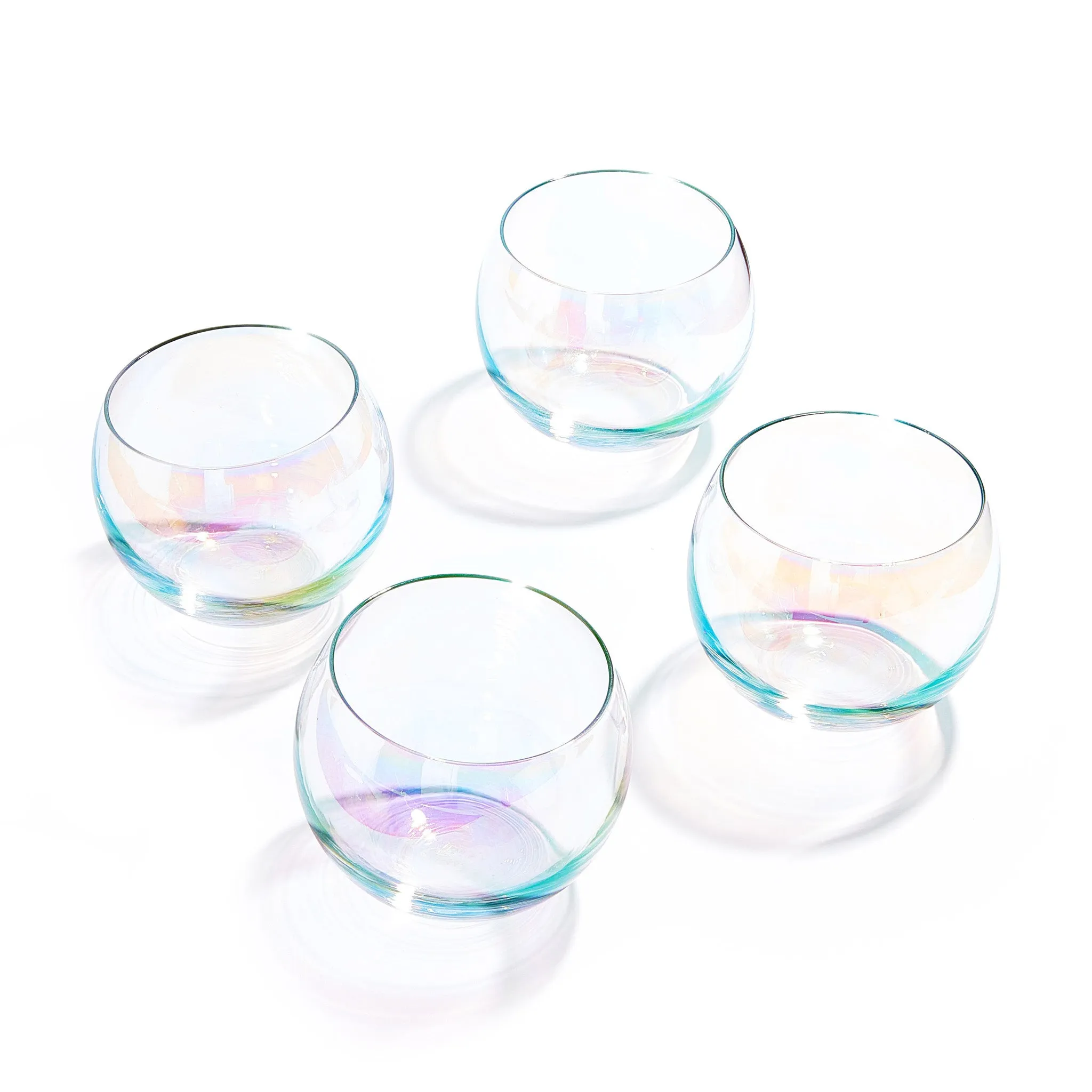 Bubble Rocking Tumblers - Set of 4