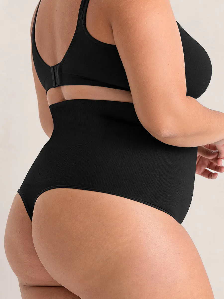 Bundle Shapermint Essentials - 1 High Waisted Shaper Thong   1 High Waisted Shaper Boyshort   1 High Waisted Shaping Panty