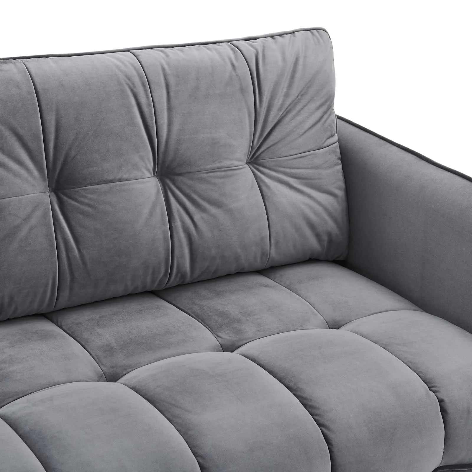 Cameron Tufted Performance Velvet Sofa by Modway