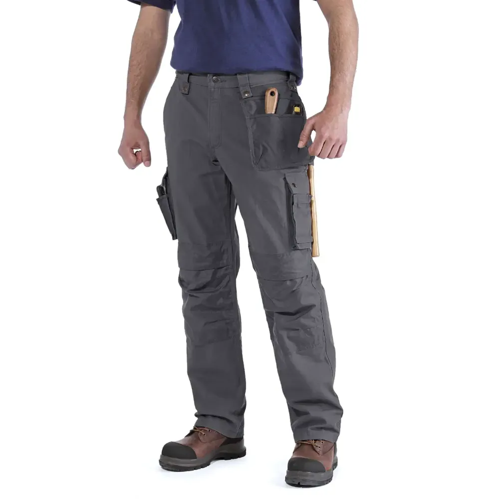 Carhartt 100233 Multi Pocket Ripstop Pant Work Trouser GRAVEL