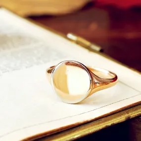 Classic Date 1951 9ct Gold Signet Ring