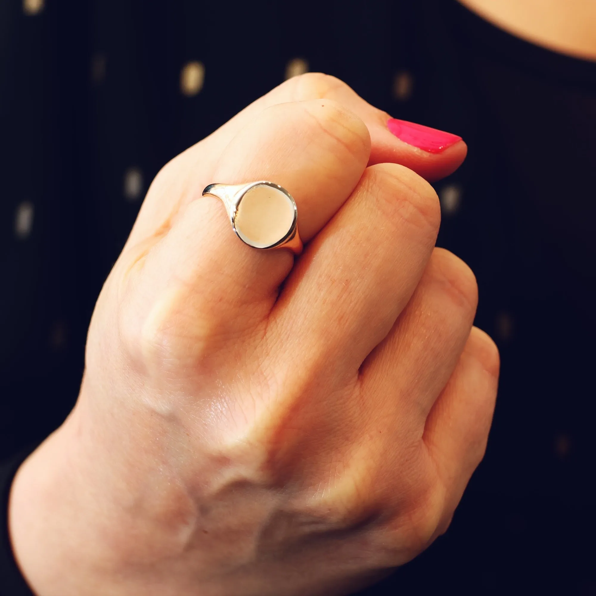 Classic Date 1951 9ct Gold Signet Ring