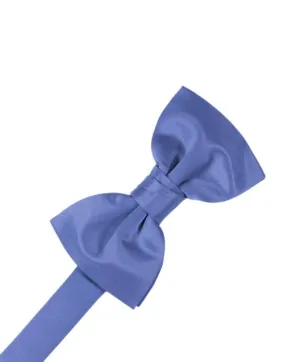 Cornflower Luxury Satin Bow Tie