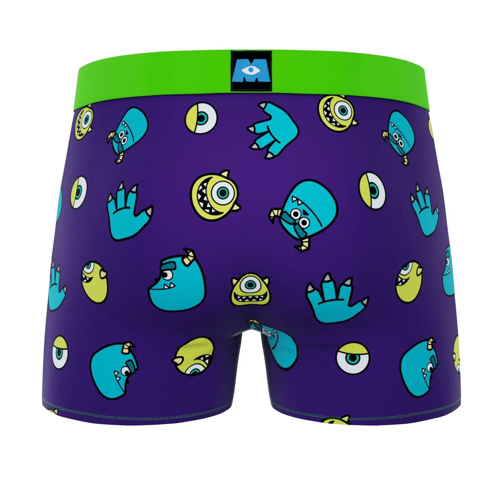 CRAZYBOXER Disney Monsters Doodle Men's Boxer Briefs (2 Pack)