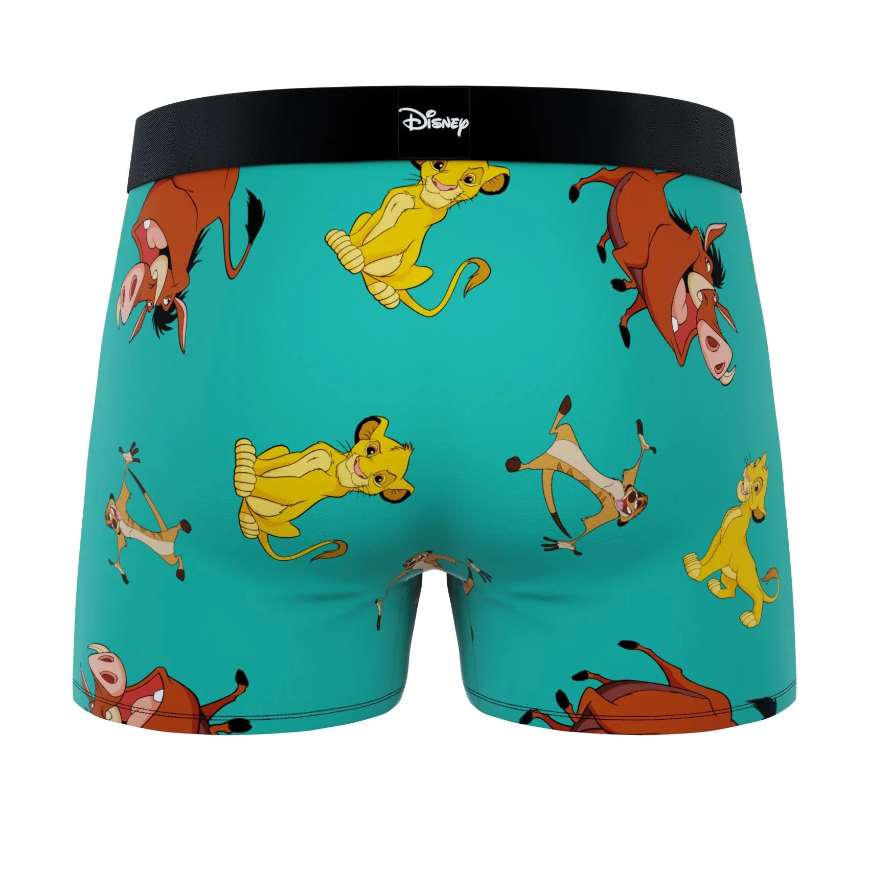 CRAZYBOXER Disney Timon & Pumba Men's Boxer Briefs (2 Pack)