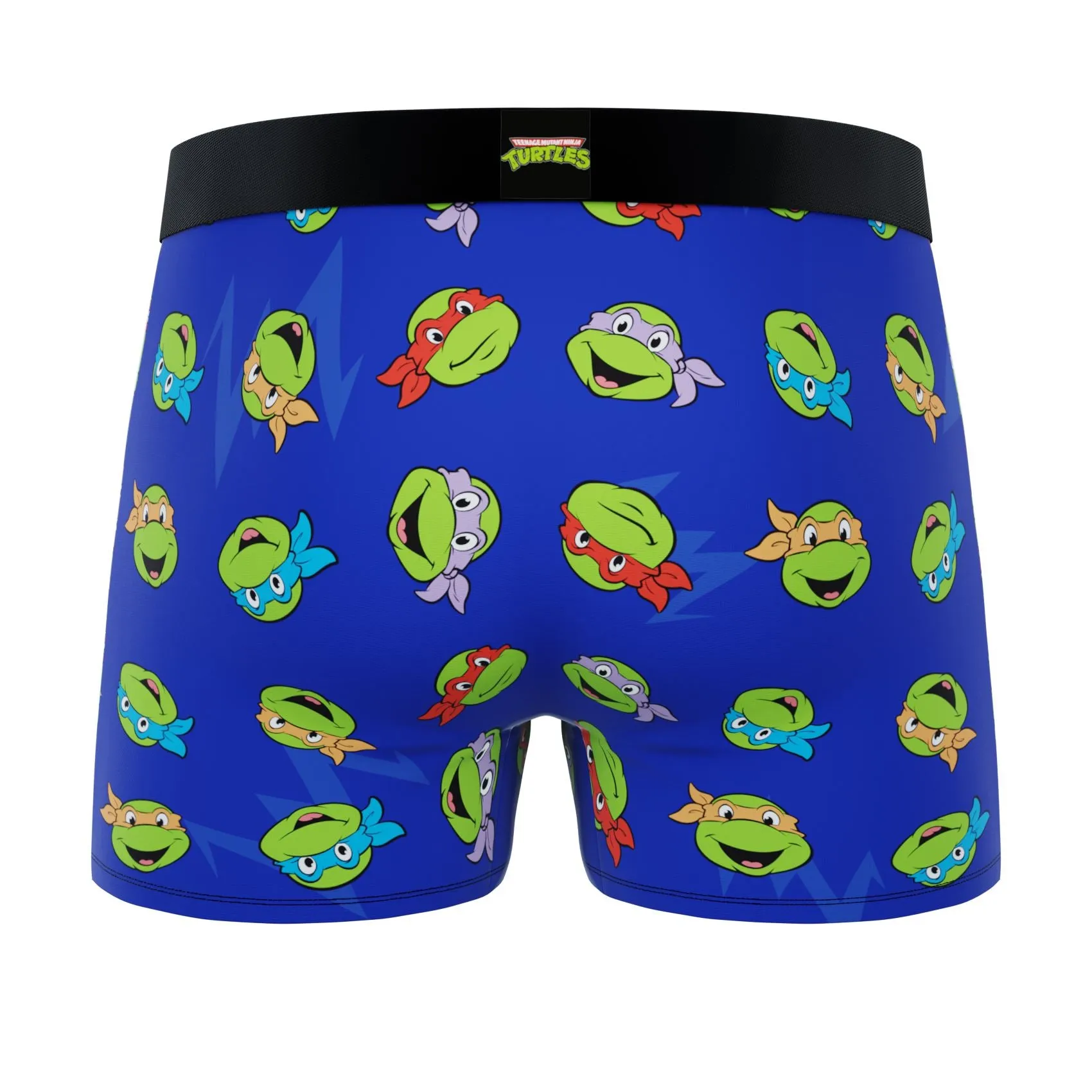 CRAZYBOXER Ninja Turtles Cowabunga Men's Boxer Briefs (3 pack)